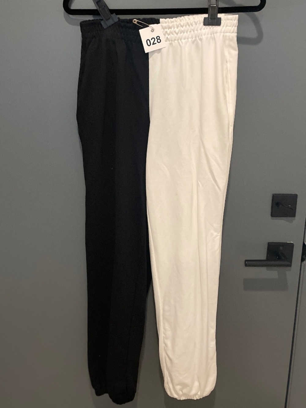 Black and White Pants